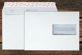 [38896] Briefhüllen mit Fenster C5 162x229 mm Haftklebend Recycling Weiß 100 g/qm